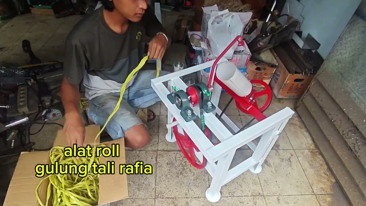 Alat roll gulung tali rafia 081228241985