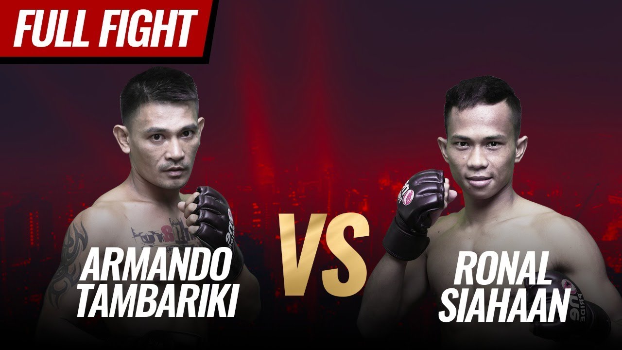 [HD] Armando Tambariki  VS Ronal Siahaan || One Pride MMA FN #36