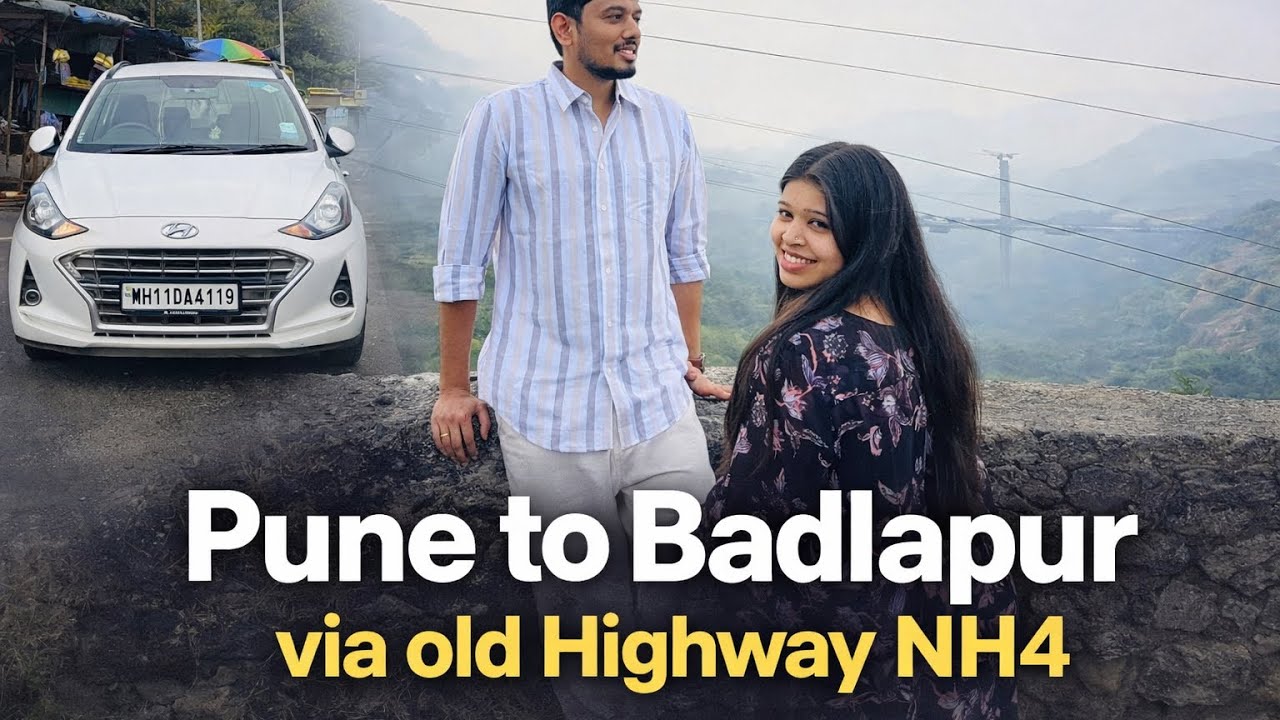Mumbai Pune Expressway ❌ Old Highway ✅ | Pune to Badlapur | Journey in Grand i10 Nios CNG #travel 