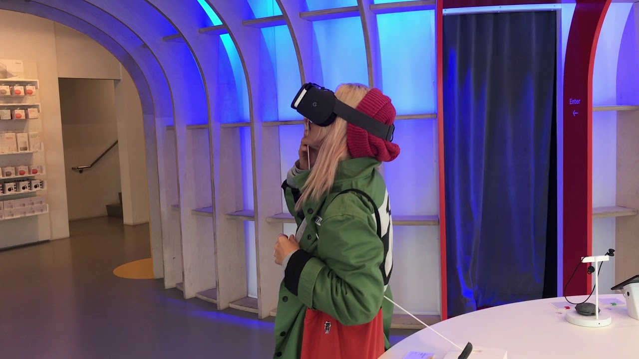 Google Pop Up store Virtual Reality