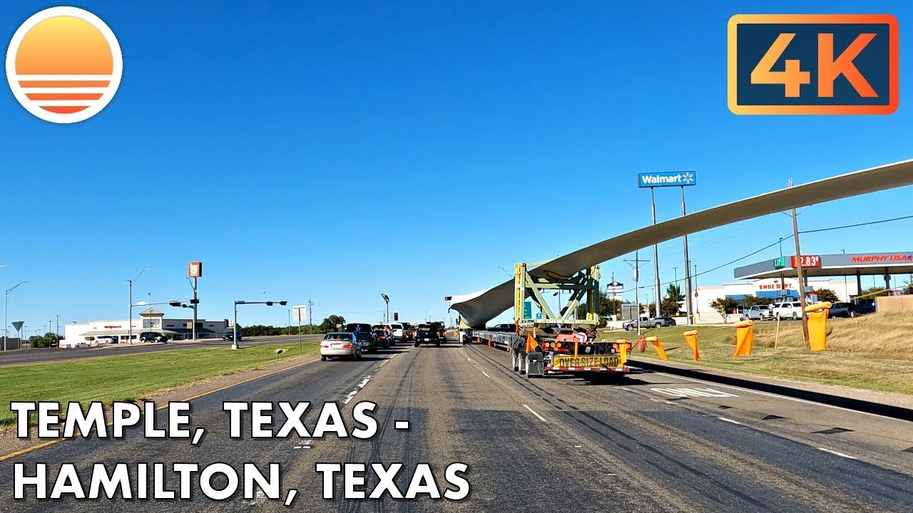 Temple, Texas to Hamilton, Texas! Drive with me!