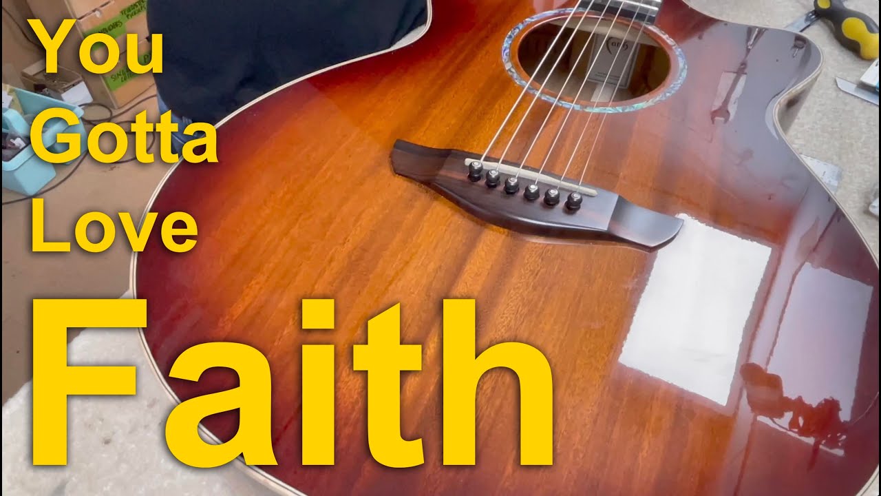 Faith Venus Bloodmoon acoustic set up
