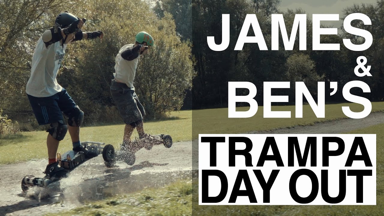 James & Ben's Trampa Day Out (Trampa boards comparison)