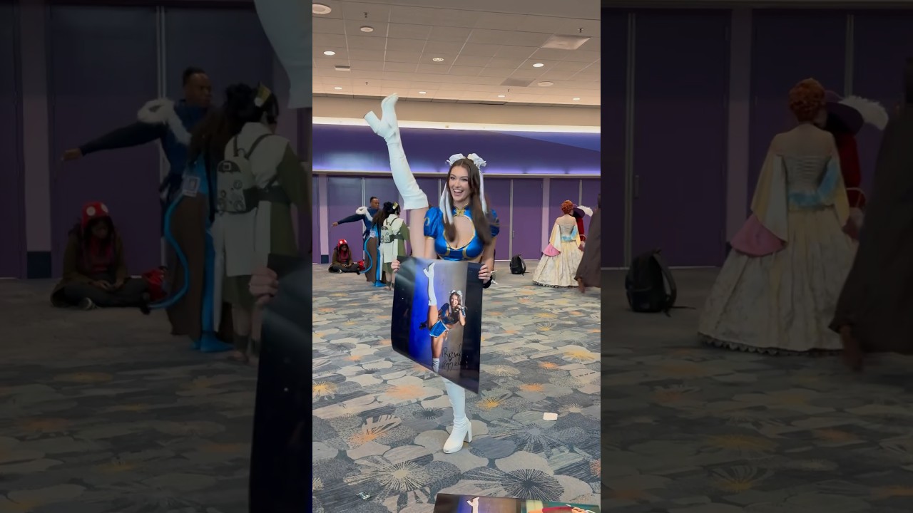 Зажигаем! #чуньли #youtubeshorts #rachelpizzolato #comiccon #cosplay #fyp