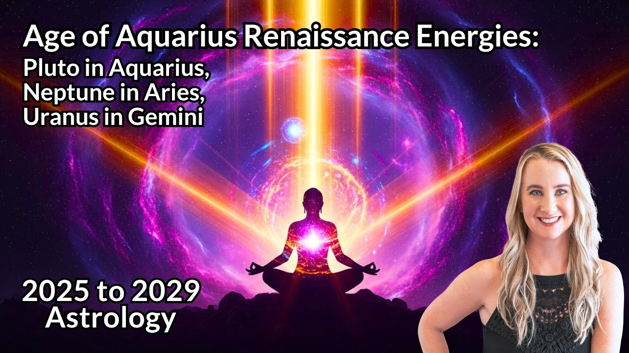 Rare Triad! Pluto in Aquarius, Neptune in Aries, Uranus in Gemini - 2025 to 2029 Astrology