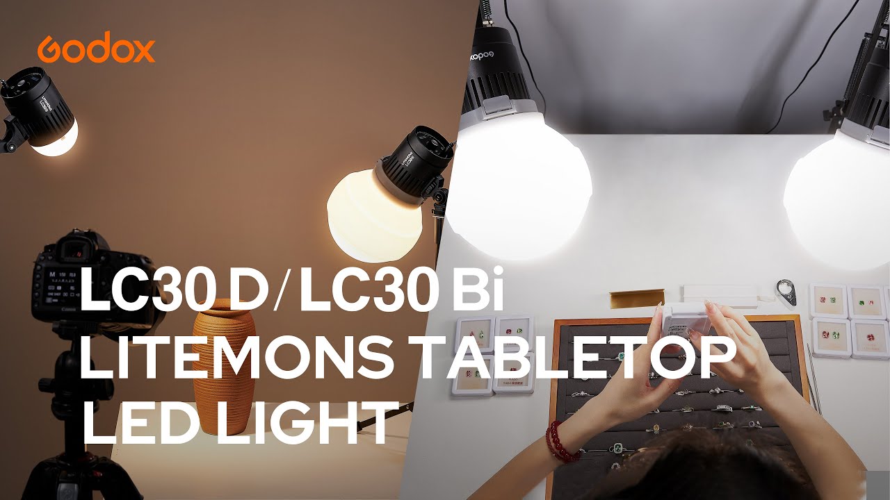 Godox LC30D/LC30Bi Litemons Tabletop LED Light