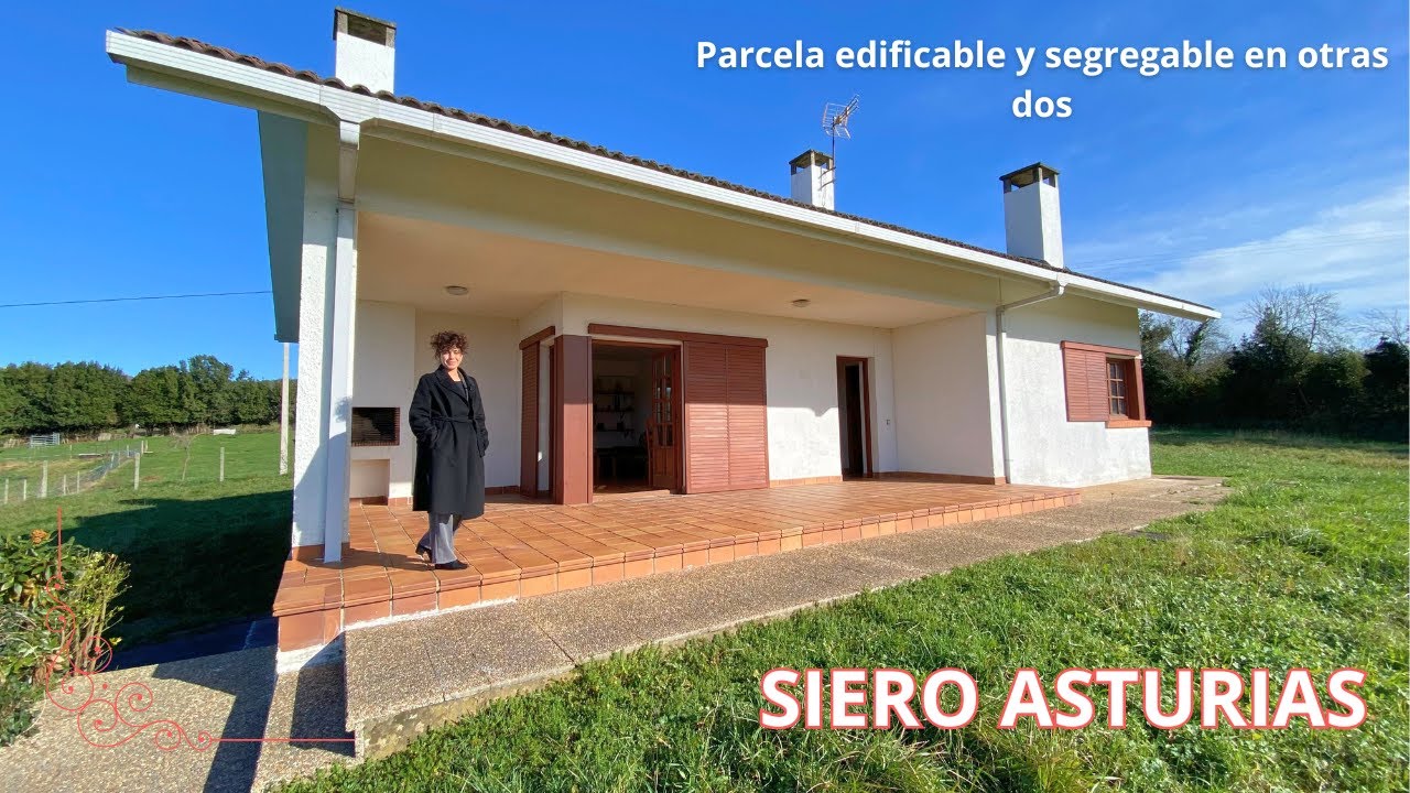 VENDIDA!!CASA EN VENTA,SIERO CON TERRENO DE 5.000M2, PARA ENTRAR A VIVIR 320.000€ 🏡🏡#asturias #siero