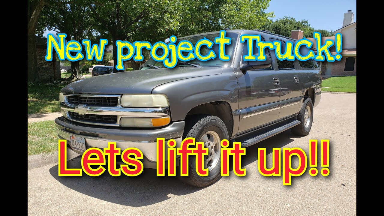 2002 Suburban project intro video, and 1-3inch Torsion key Lift!
