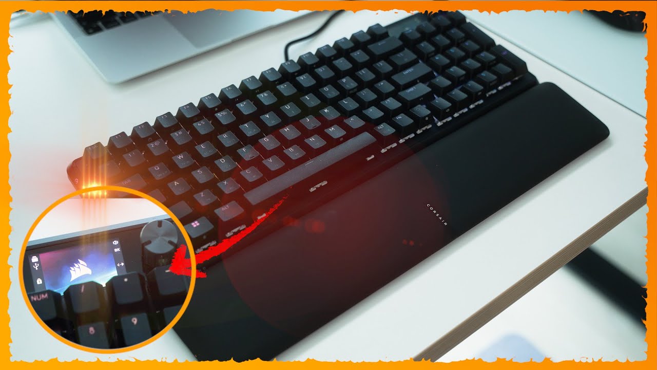CORSAIR VANGUARD 96 게이밍 기계식 키보드 소개 – 고화질 컬러 스크린과 엘가토 버츄얼 스트림덱을 지원하는 96% 레이아웃 #기계식키보드