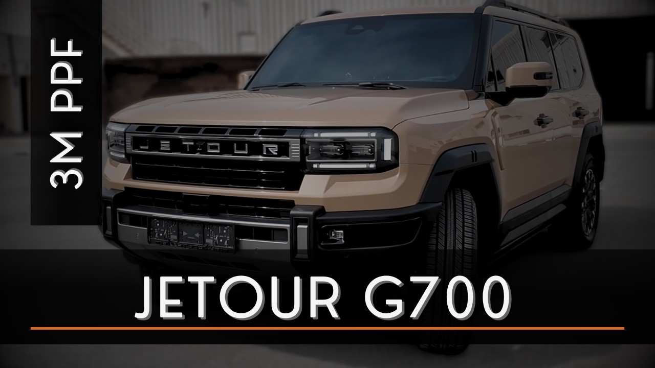 Jetour G700 PPF Installation | 3M Scotchgard 200 Paint Protection Film | Detailing Dynamics UAE