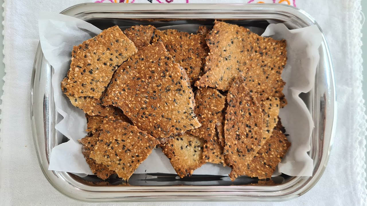 PÃO SUECO (CRACKER)  CROCANTE, SAUDÁVEL, GOSTOSO E SEM GLÚTEN!