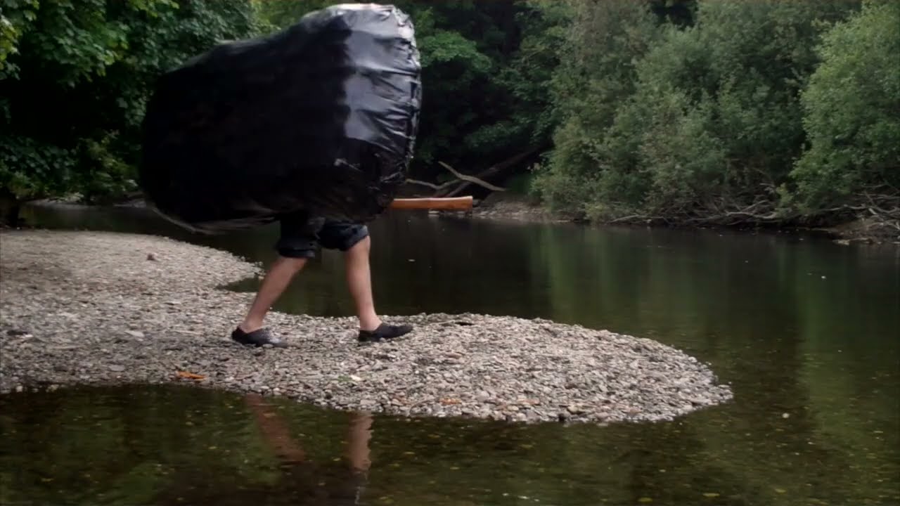 Coracle paddling on the Teifi