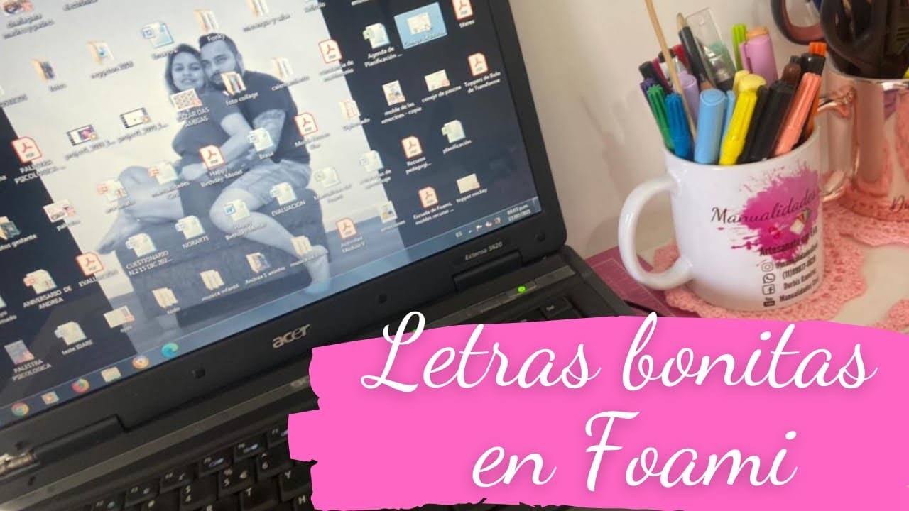 ¿Cómo hacer letras en foami?