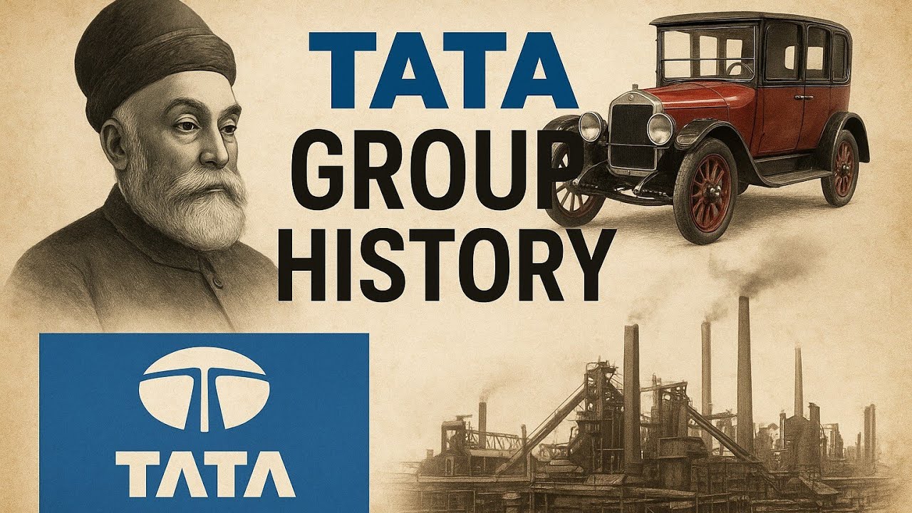 Tata Group History In Hindi | Tata Company Biography In Hindi |Jamsedhji Tata |JRD Tata | Ratan Tata