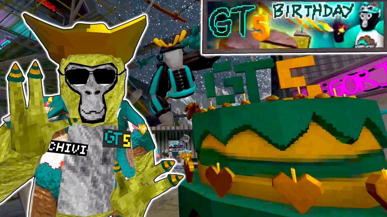 Gorilla Tag 5th Anniversary Update is INSANE! (20 Player lobbies & Body tracking)