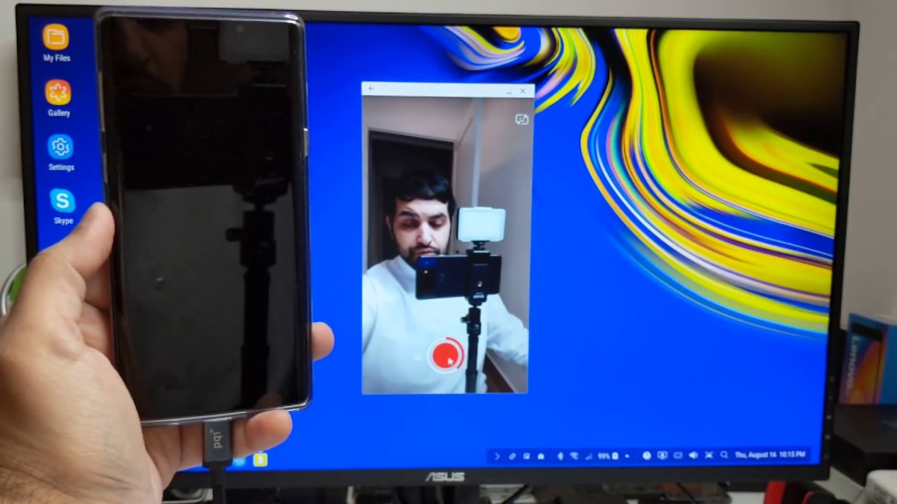 تجربة الدكس بالأسلاك جالكسي نوت ناين Galaxy Note 9 DEX