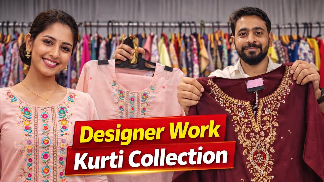 Surat से Designer Work Kurti | Retailers के लिए Best Collection