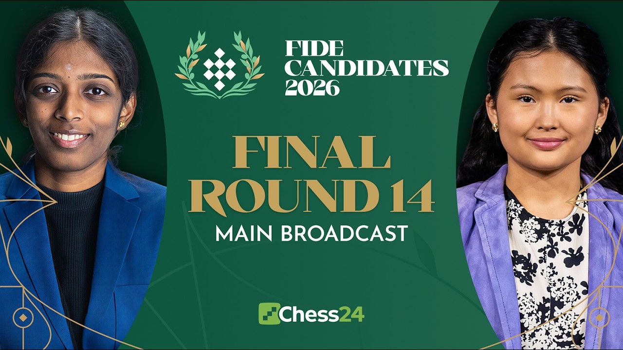 FIDE Candidates 2026: All Eyes On Women As Vaishali, Bibisara, Zhu All Fight To Win! FINAL Rd 14