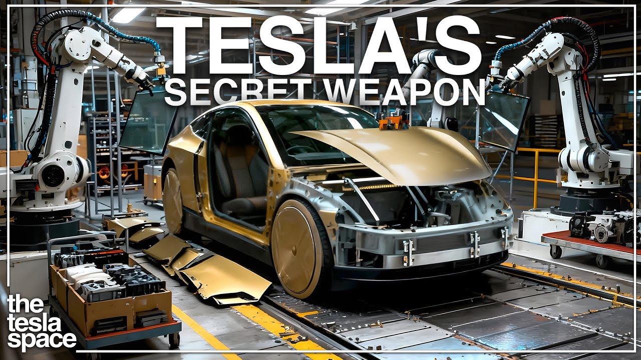 Tesla раскрывает новый производственный процесс без коробок