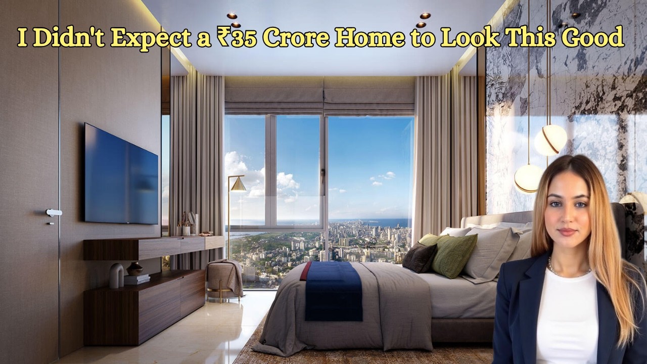 Mumbai’s Skyline Views 🤯 ₹35 Crore Homes So Beautiful… I Want to Buy One Too! #riyarealty