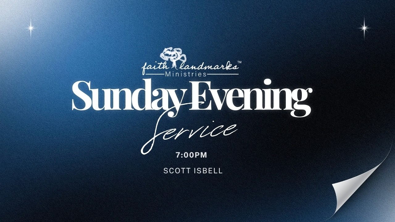 03.08.26_Sunday PM Live Stream (7:00pm)