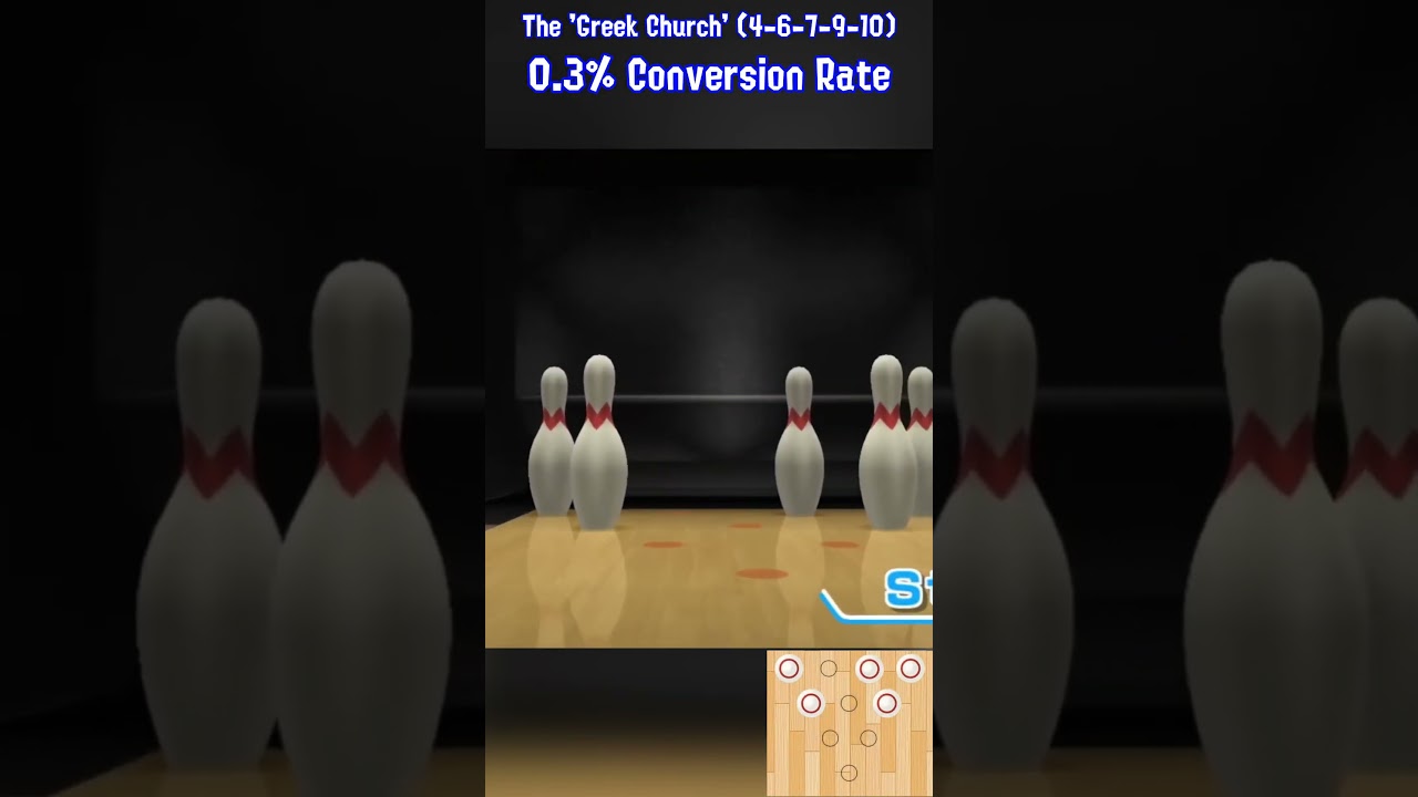 Превращение почти НЕВОЗМОЖНЫХ запасных частей в Wii Sports Bowling... #шорты #wiisports