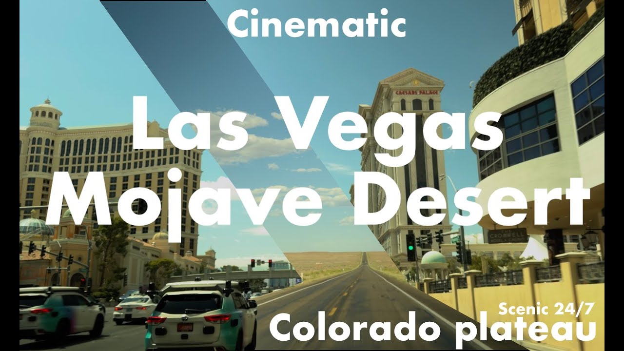 Cinematic Las Vegas, Veterans Memorial Highway, Mojave Desert, Colorado Plateau, Antelope valley