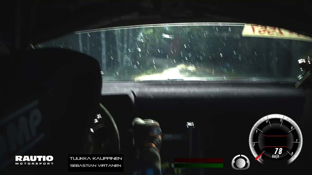SM Seinäjoki Ralli 2025 Ek 4-9. Tuukka Kauppinen
