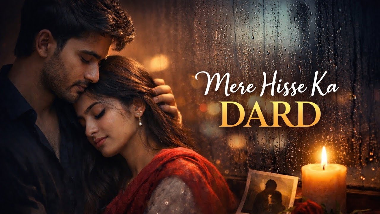 Mere Hisse Ka Dard 💔 | Heart Touching Sad Song 2026 | Emotional Hindi Ghazal | Official Music Video