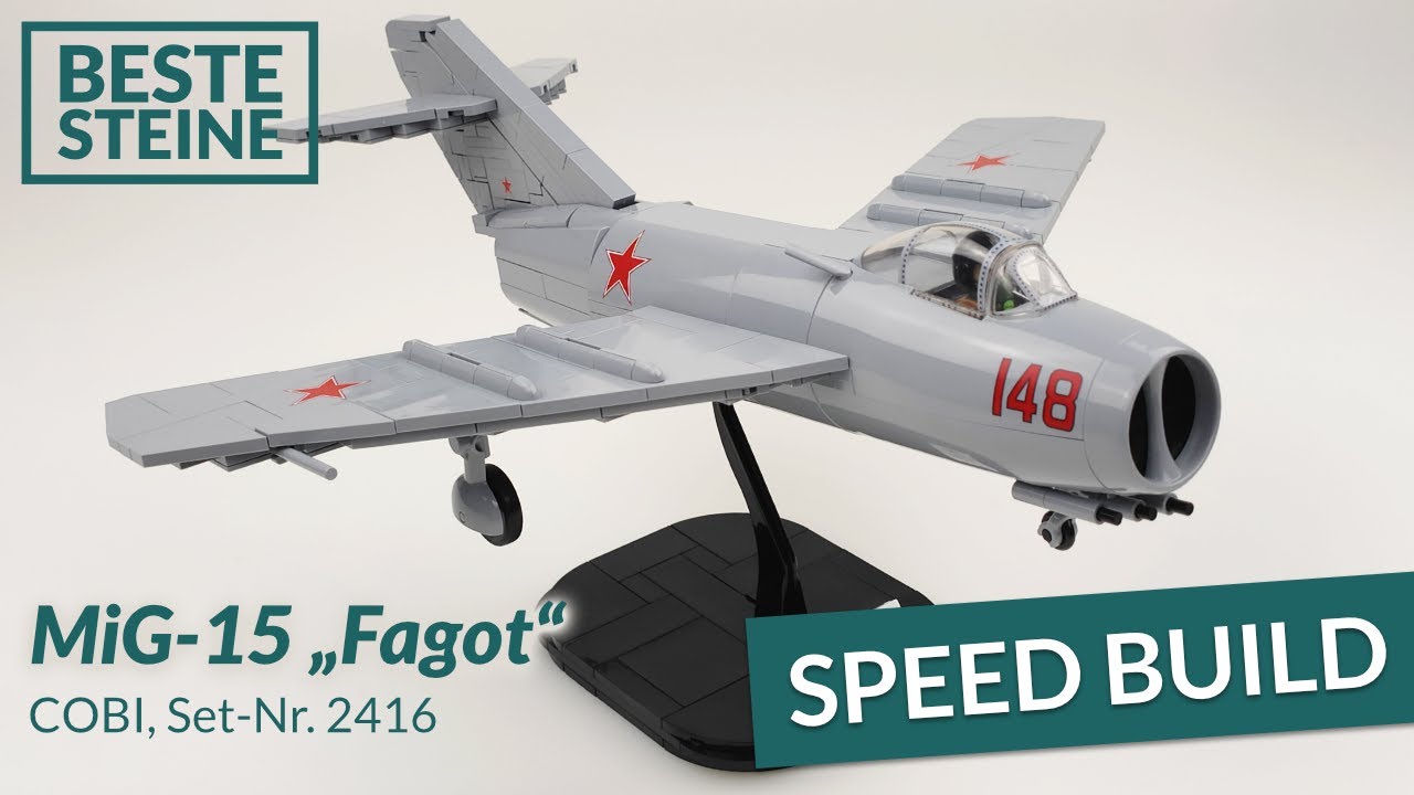 COBI 2416 &ndash; MiG 15 &bdquo;Fagot&ldquo; &ndash; Speed Build