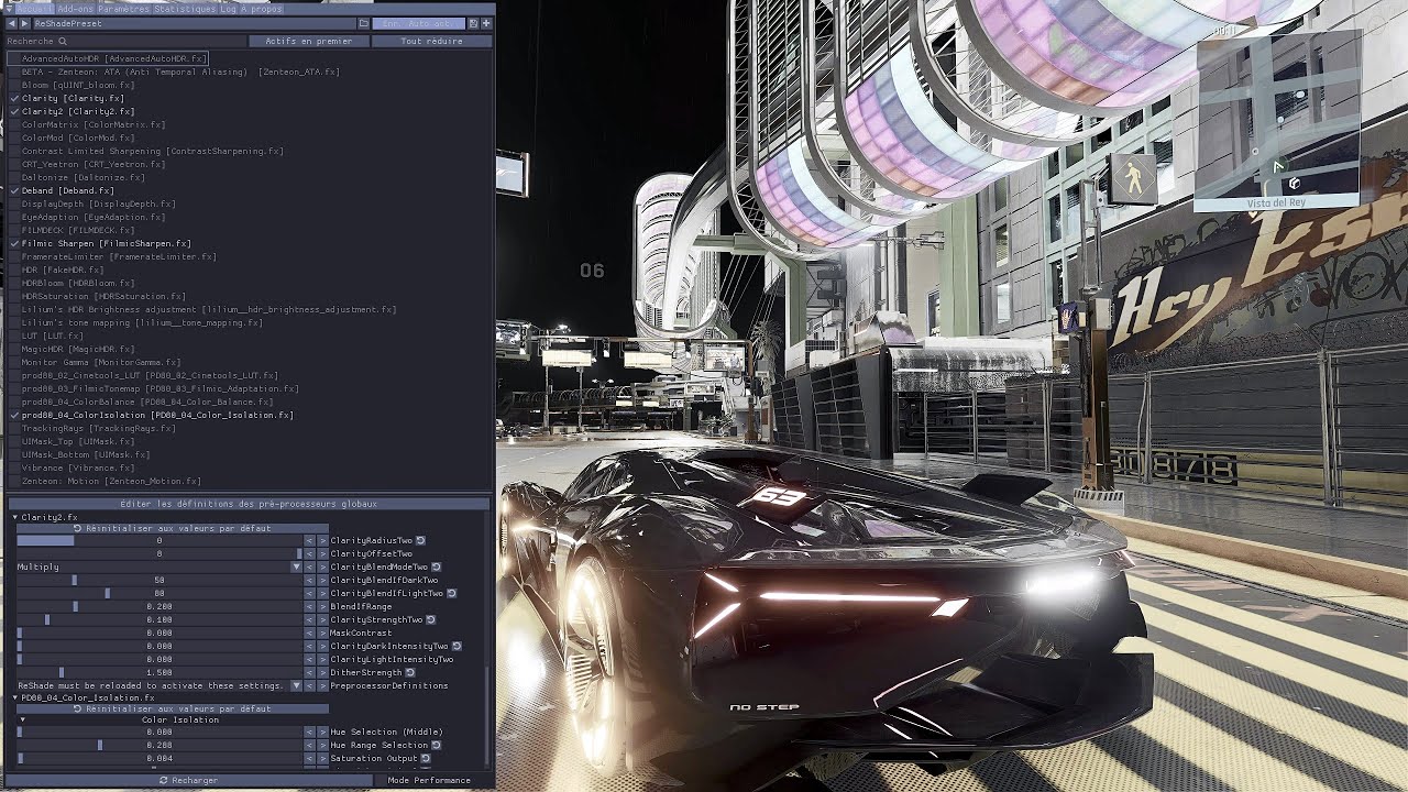 I SHARE MY FILMIC RESHADE for Cyberpunk 2077, feat Lamborghini Terzo Millennio 4K Ultra Path Tracing