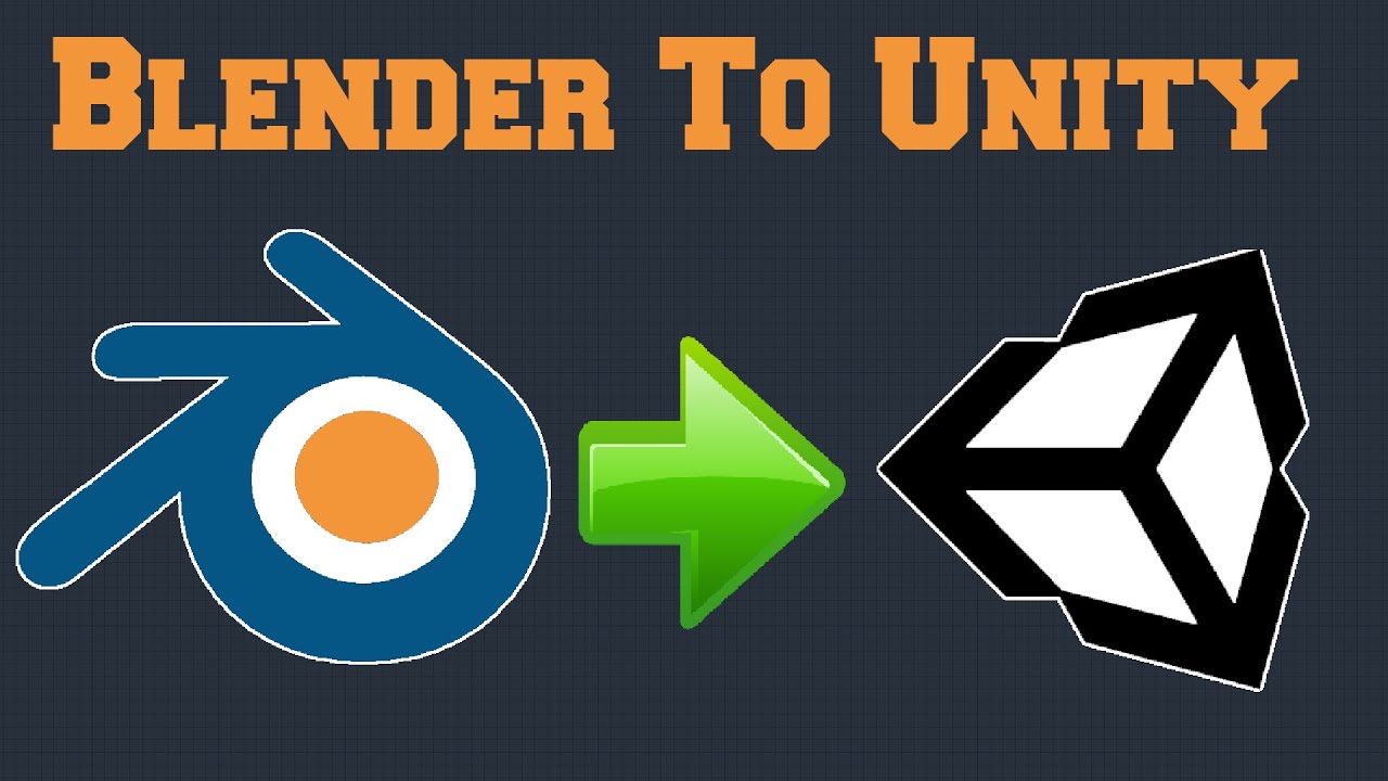 How to Import Blender (2.8 to 3.2) to Unity?