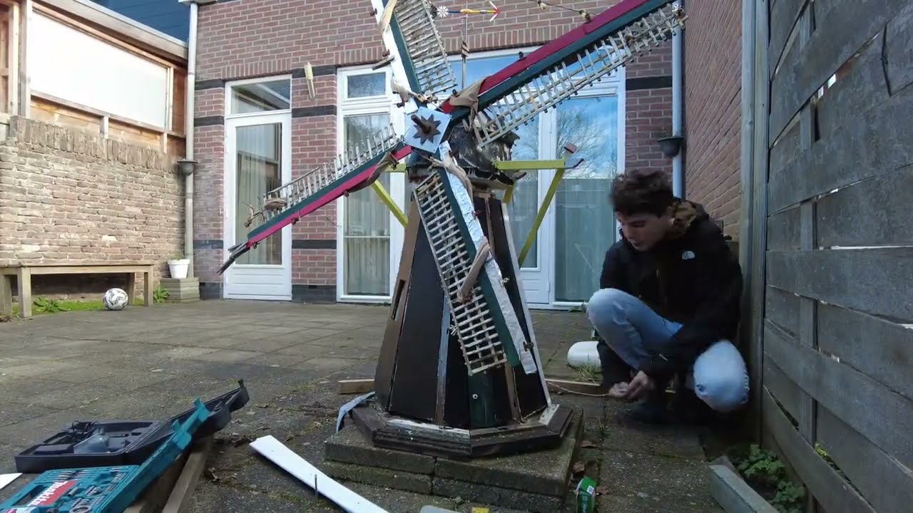 restauratie molen de speelman deel 5