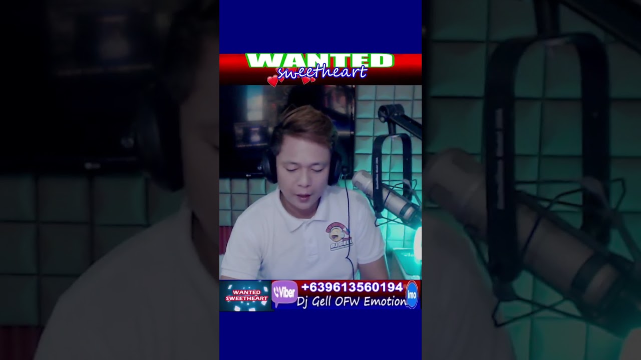 Live Now : Wanted Sweetheart with DJ Gell OFW Emotion Tv.Radio / April 15, 2026 / 7-10PM
