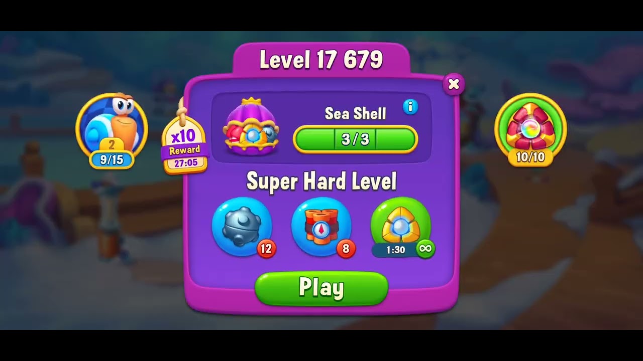 Fun Fishdom level up 17672 - 17684, #fishdom #games #fun 