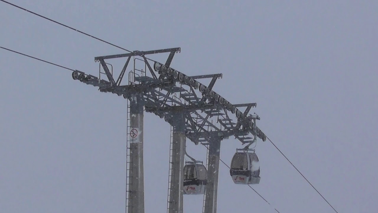 Die Rastkogelbahn Vorderlanersbach (4-MGD - Doppelmayr) am 10.12.2018