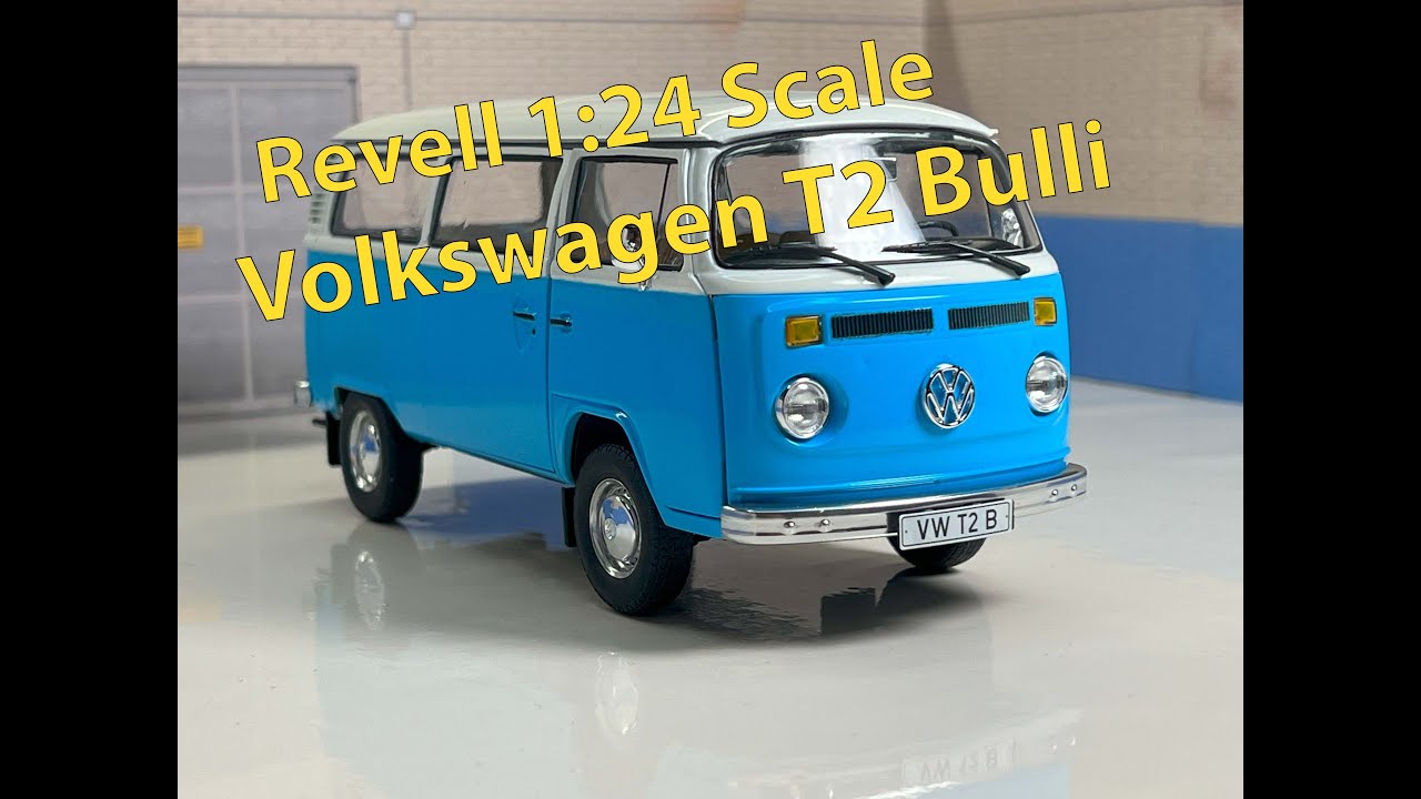 Revell Plastic Scale Model Kit 1:24 VW T2 Bulli | Full Build (step-by-step) | German