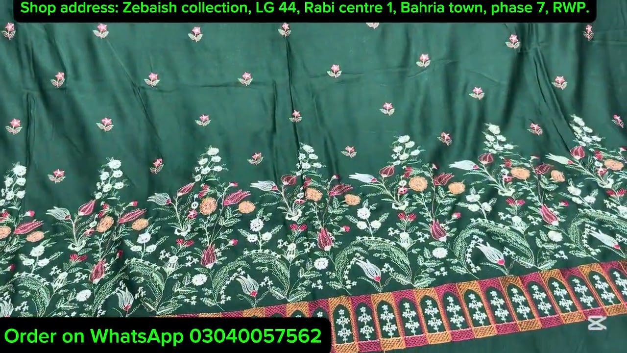 💖Sale💖Sale 💖winter Karandi shawls with embroidered suits 💖