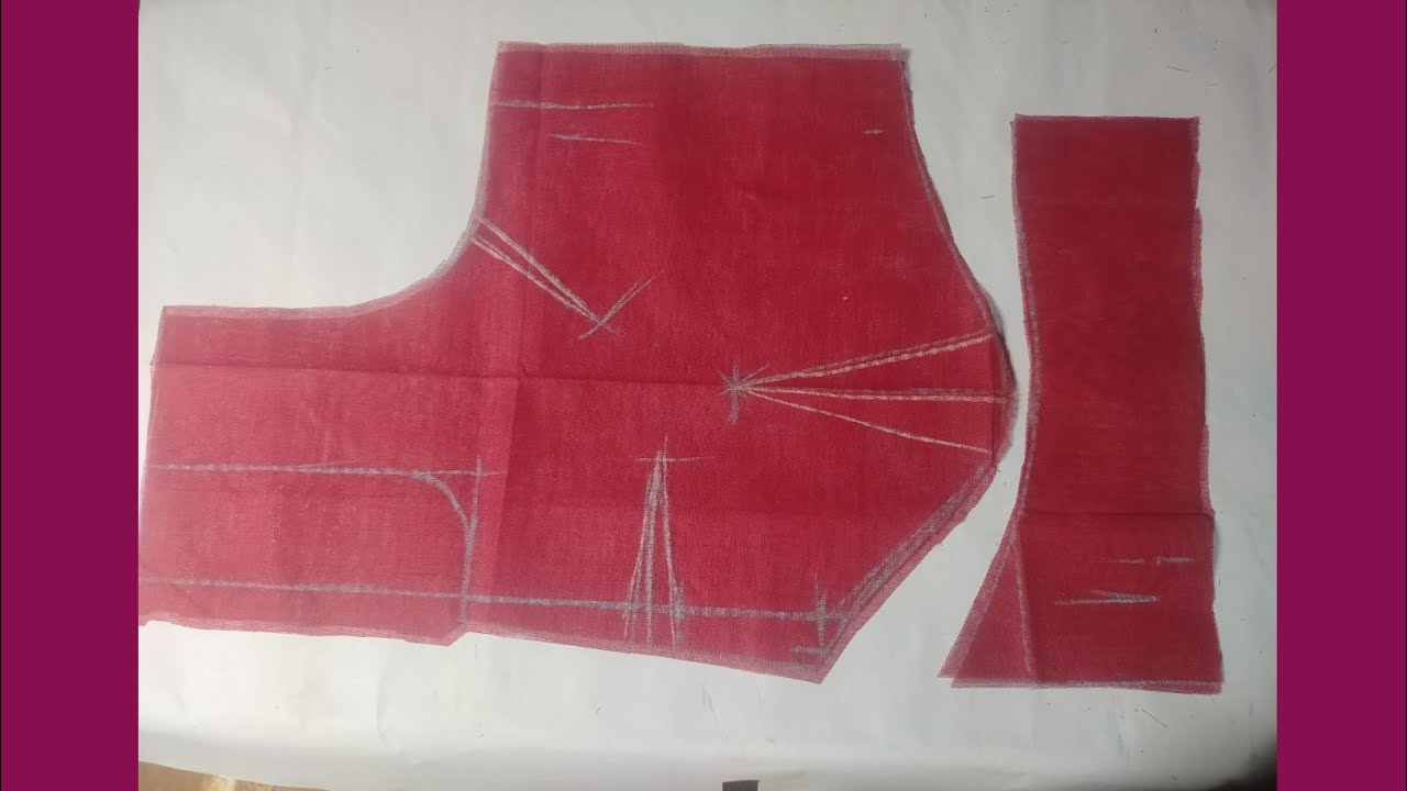 3 टॅक्स बेल्ट ब्लाउज cutting