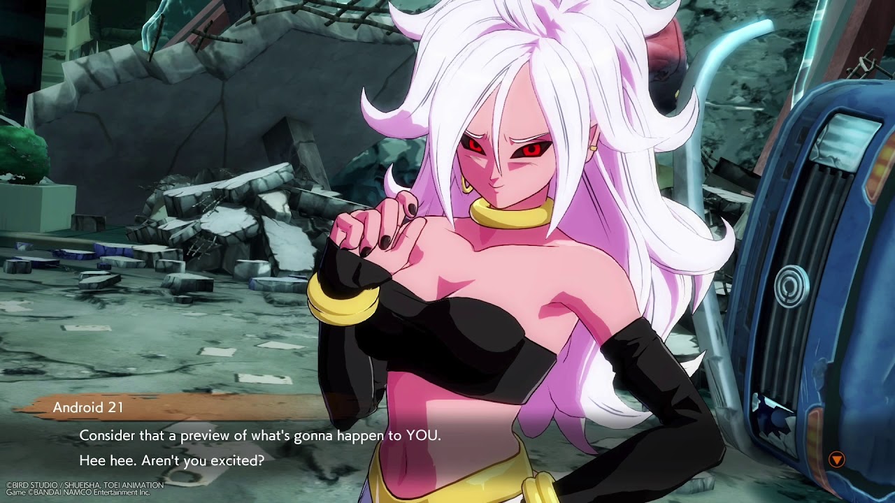 My Miserable Attempt at voicing Android 21 from Dragon Ball FighterZ