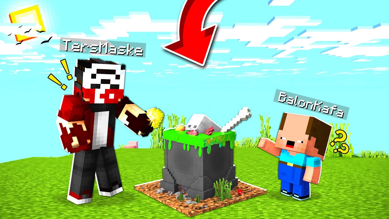 BALON KAFA İLE BİZE ÇOK KÖTÜ BİR ŞEY OLDU !! - BalonCraft #324 - Minecraft