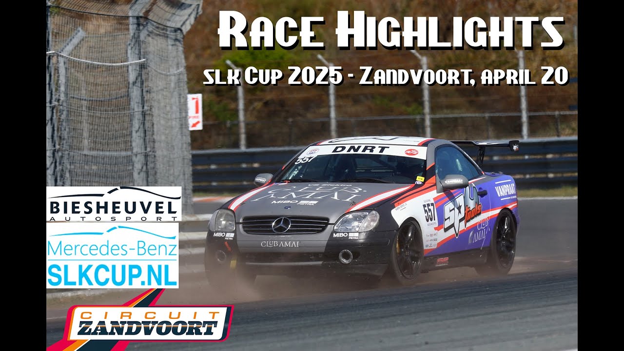 Mercedes SLK Cup 2025 - Zandvoort april 20