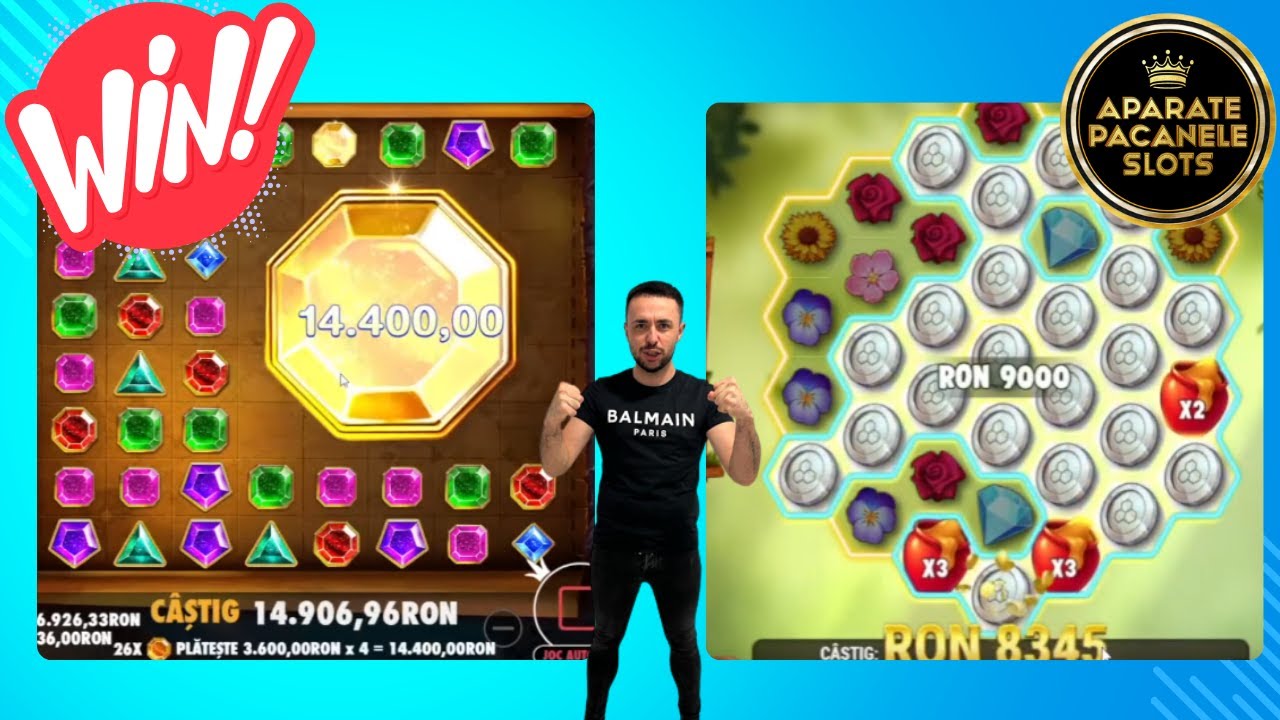 DOUA MEGA CASTIGURI LA HONEY RUSH SI SUPER WIN LA GEMS!! ☑️
