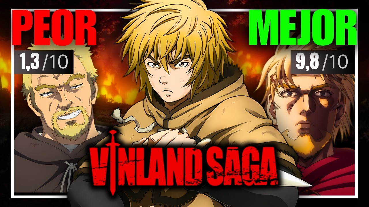 Vi los 3 EPISODIOS MEJOR Y PEOR CALIFICADOS de VINLAND SAGA
