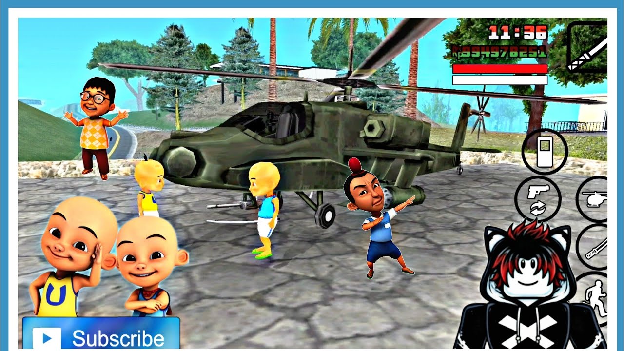 Upin Ipin Berpetualang Part 83 | GTA