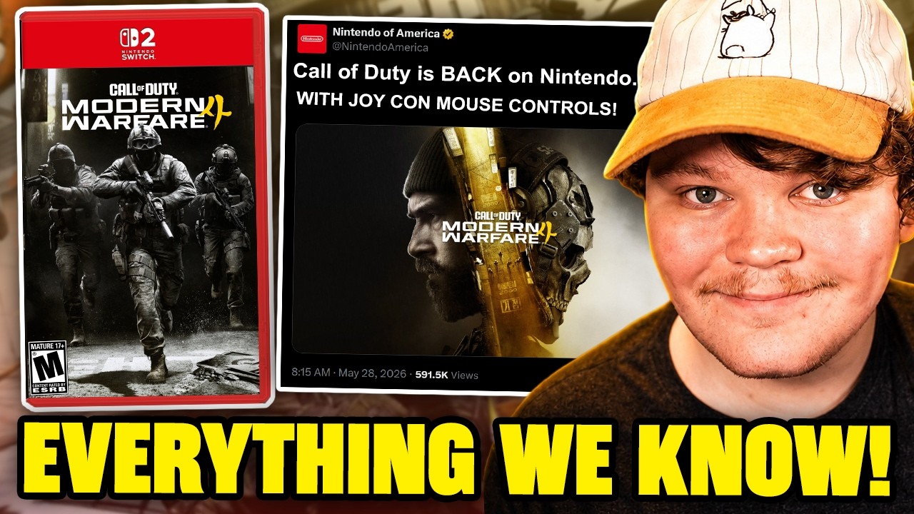 Call of Duty ВОЗВРАЩАЕТСЯ на Nintendo Switch 2 &mdash; всё, что мы знаем о Modern Warfare 4