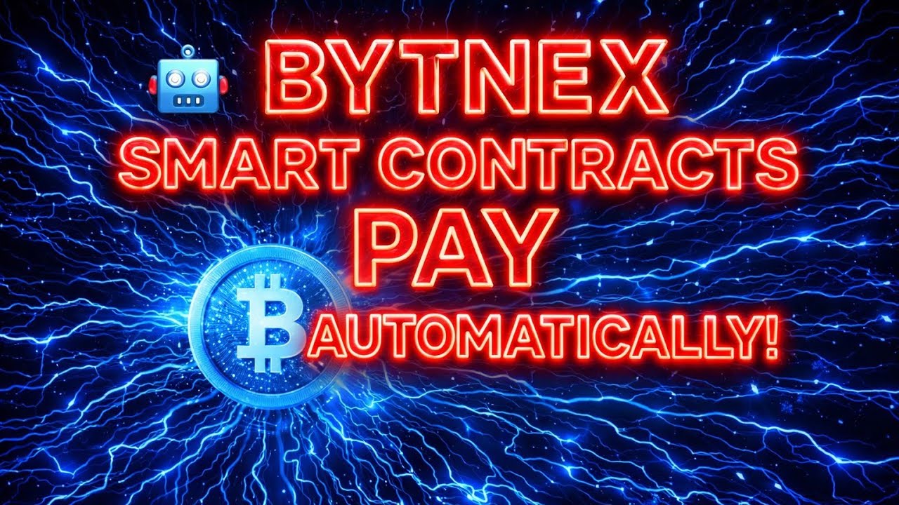🤖💫 Bytnex Smart Contracts Pay Automatically #bytnex #bitcoin #crypto 