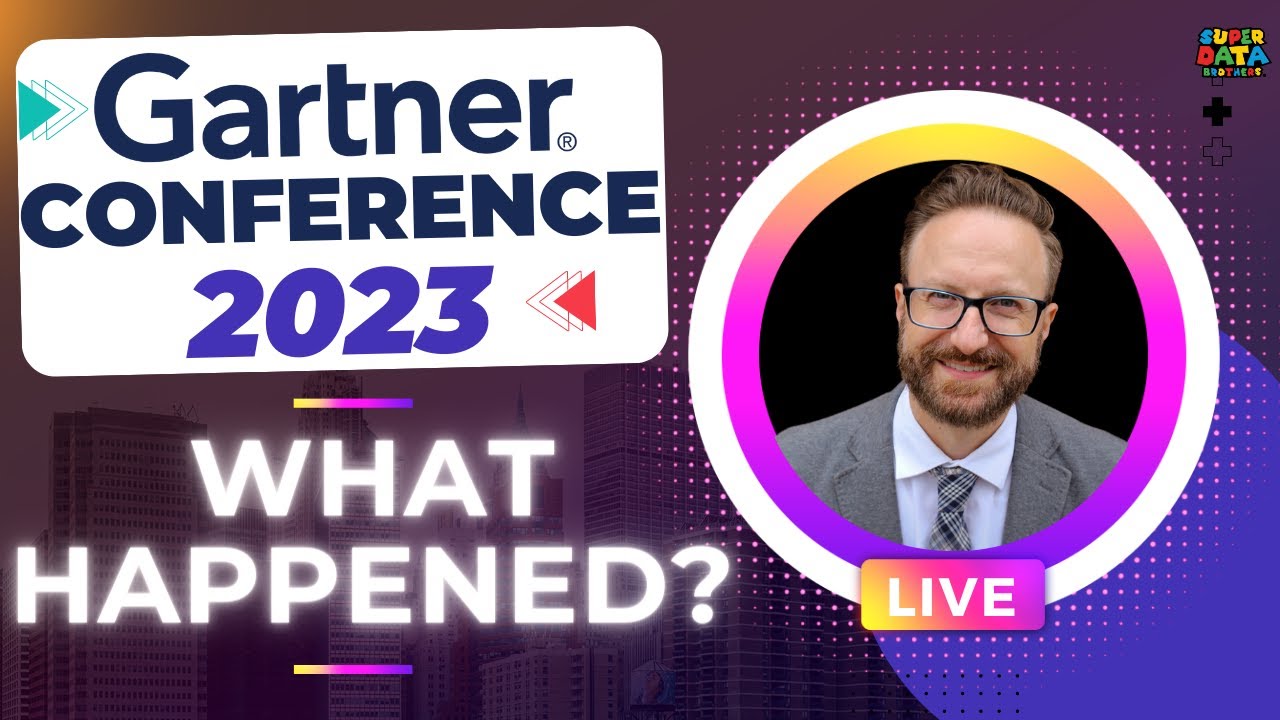 Gartner Data and Analytics 2023 Conference review! Top trends #analytics #data #businessintelligence