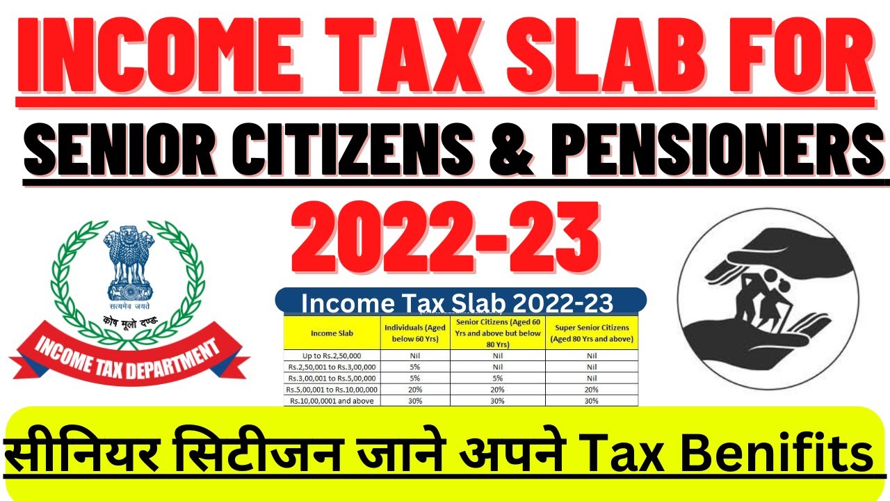 Income Tax Slab For Senior Citizens / सीनियर सिटिजन Tax Rules #income_tax_senior_Citizens #itr