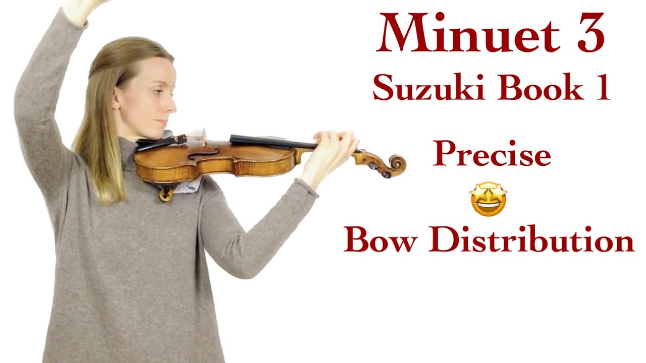 Minuet 3 - Suzuki Book 1- in performance tempo!